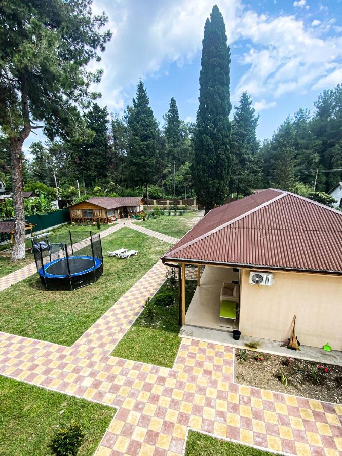 Отель Гостевой дом Гармония Пицунда Экстерьер фото